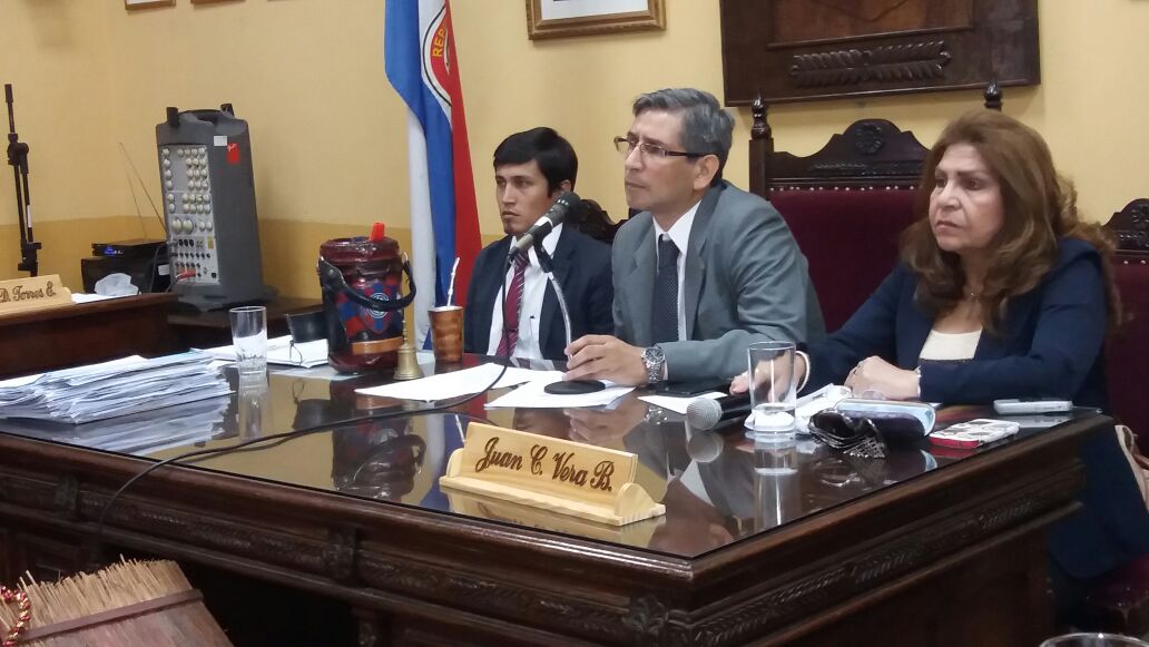 Asumió el  Dr. Juan Carlos Vera Báez  como presidente la Junta Municipal de Villarrica