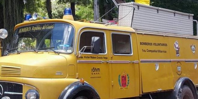Nuevo récord de Servicios de los Bomberos de Villarrica a tan solo 15 días de Enero