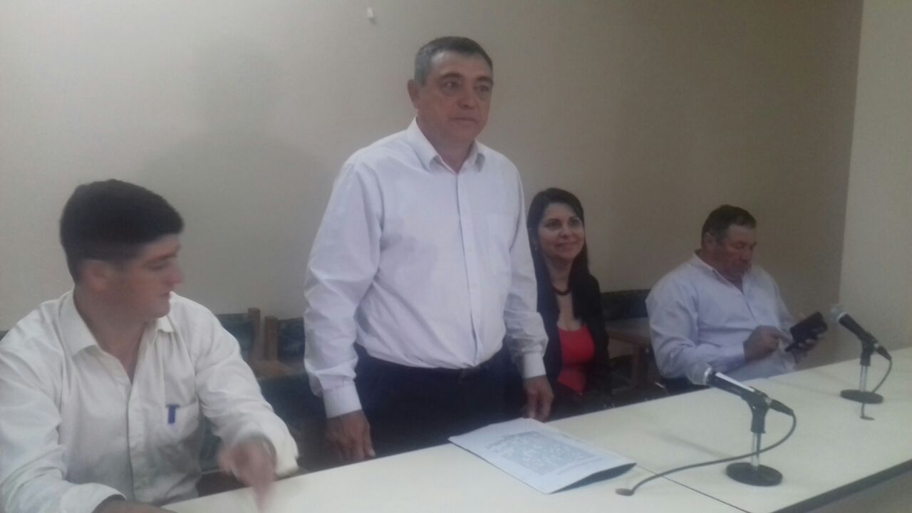 Oscar Chávez asumió como Gobernador del Guairá
