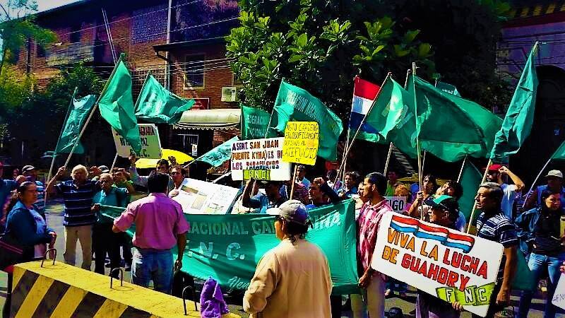 FNC denuncia amedrentamiento con civiles armados en Guahory