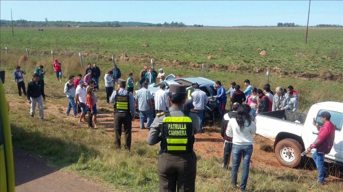 Accidente fatal en ruta Paraguarí- Villarrica