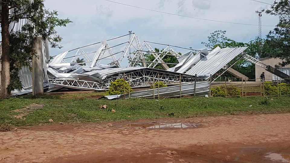 Daños por tormenta solo fueron materiales