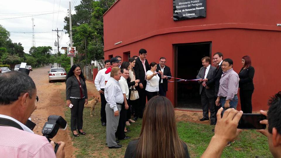 Inauguraron oficina de denuncias penales en la colmena