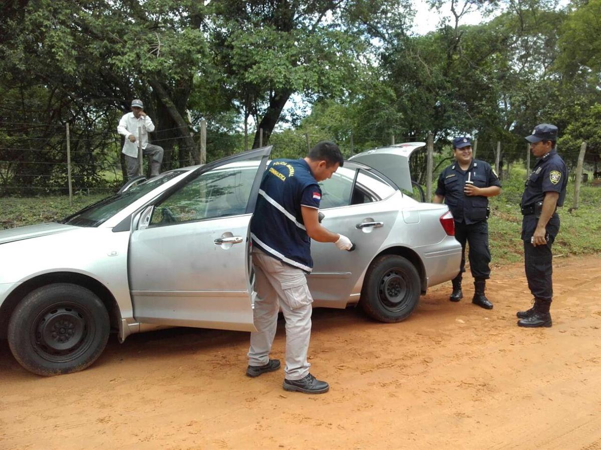 Recuperaron un vehículo hurtado en Yaguaron