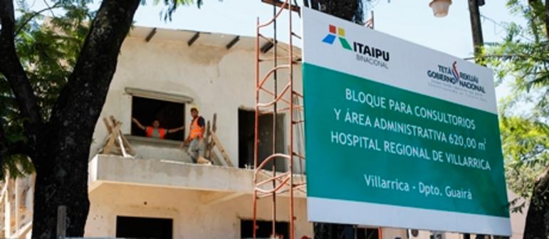 Itaipu manda instalar 42 acondicionadores de aire en el hospital de Villarrica