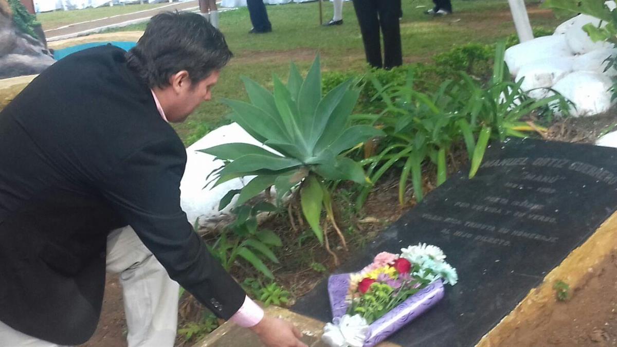 Realizan recordación a Manuel Ortiz Guerrero