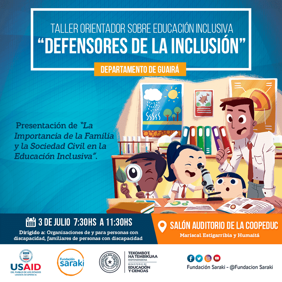 Realizaron taller sobre educación inclusiva