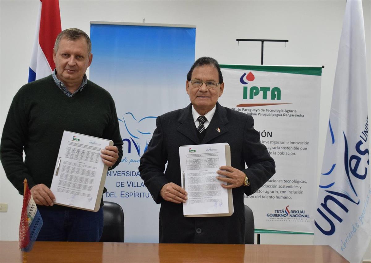 UNVES firmó convenio con IPTA