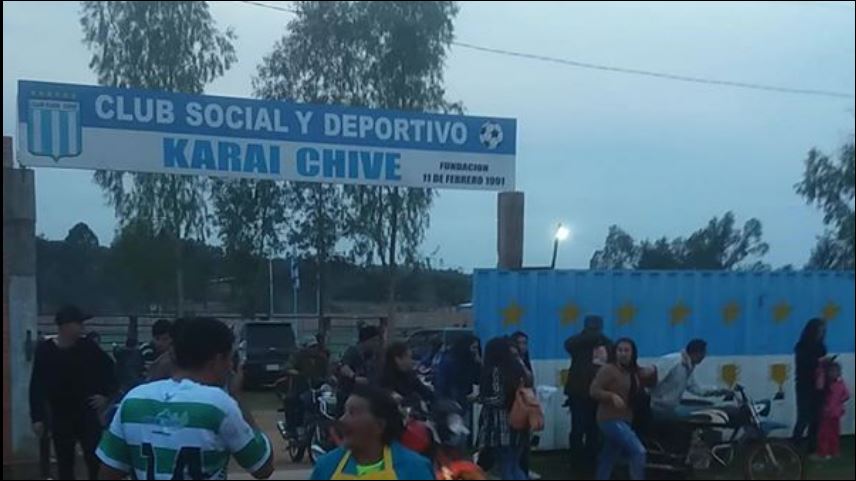 Denuncian reacción desmedida de policía tras partido de fútbol en Paso Yobai