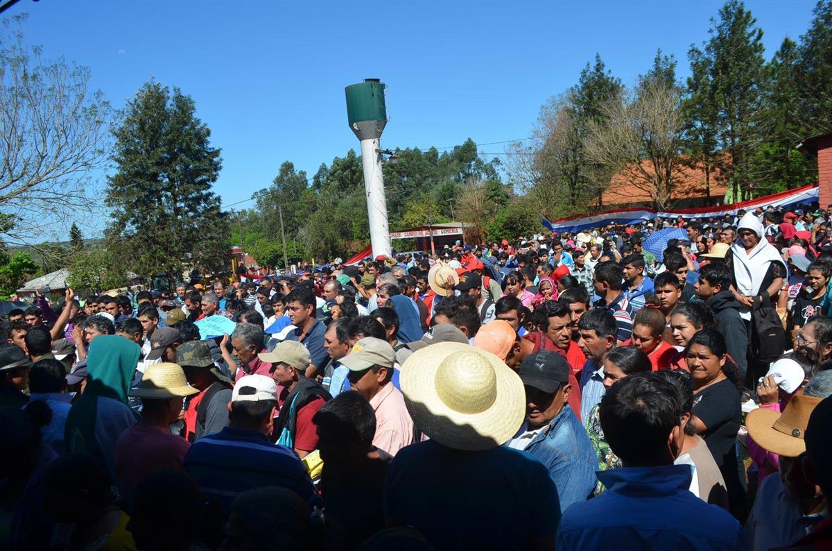 Lampa cede 30 hectáreas a mineros de paso Yobai