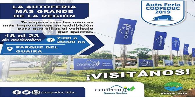 2° EDICIÓN DE LA AUTO FERIA DE COOPEDUC LTDA.