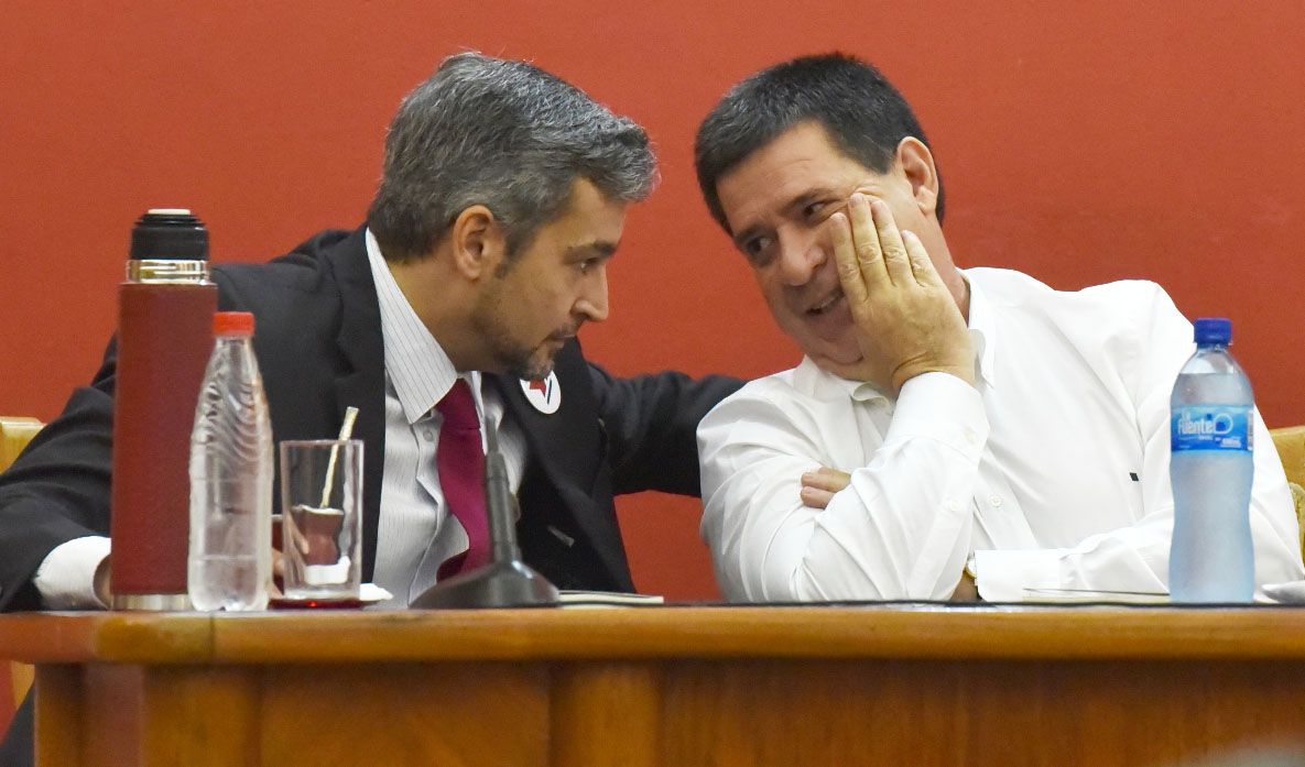 Abdo y Cartes se reunieron.