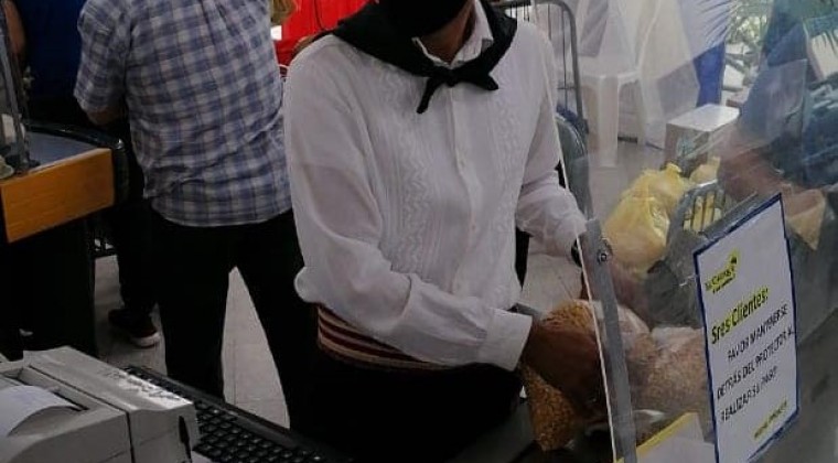 Por 45 positivos, mandan a cuarentena a los 400 empleados de supermercado en Luque.