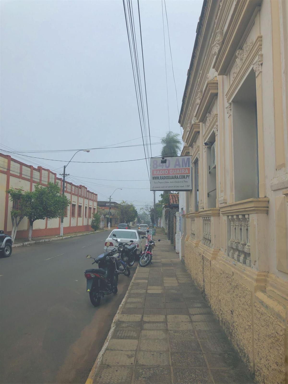 Lunes fresco en el país.