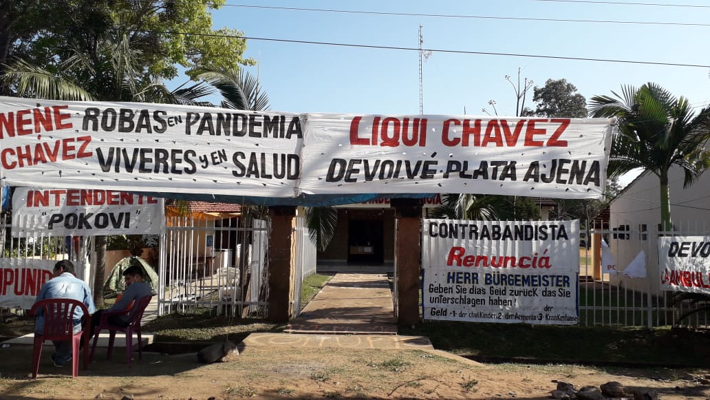 Nuevo allanamiento en la Municipalidad de Independencia.
