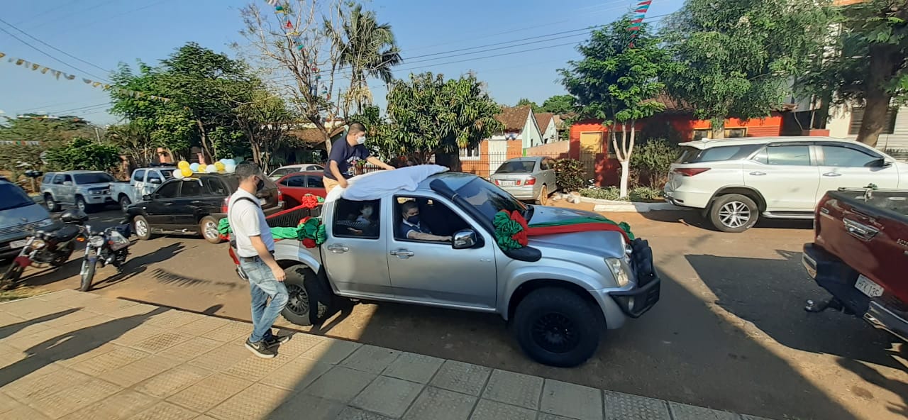 El Barrio San Miguel está de fiesta.