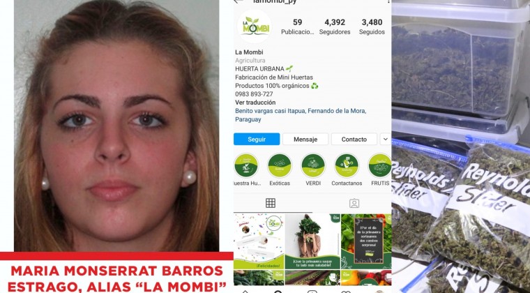 Marihuana VIP: «La Mombi», una “emprendedora” de huertas, entre los jóvenes detenidos