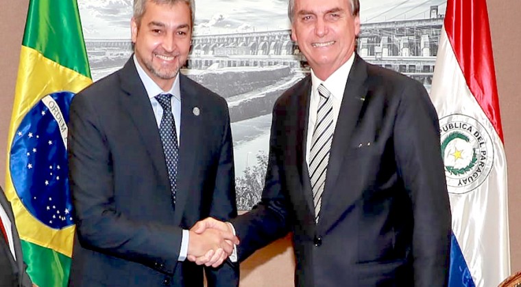 Apertura del puente: Abdo y Bolsonaro coordinaron protocolo