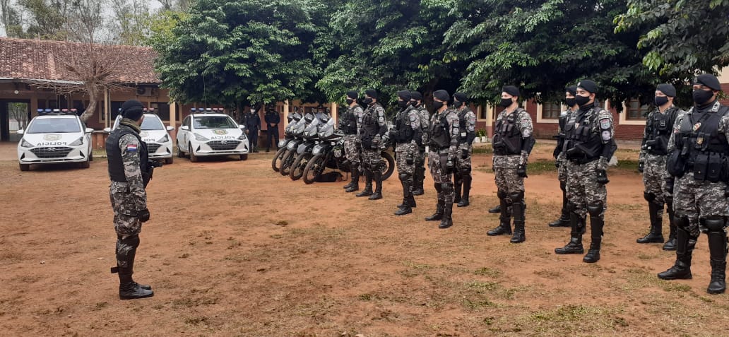 Celebran un año del Grupo Lince en el Guairá.