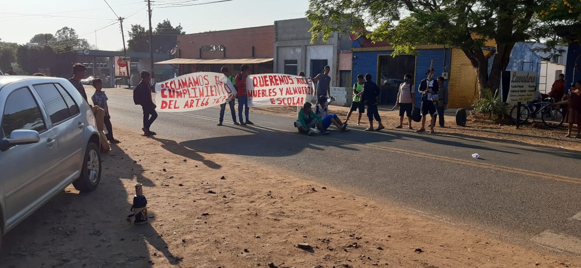 Indígenas se manifestaron en Independencia