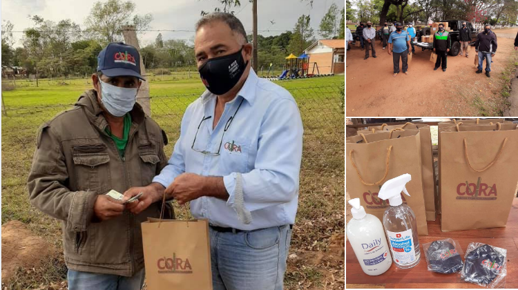 CORA entrega ayuda a sus asociados