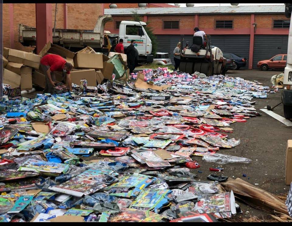 Destruyen mercaderías falsificadas por valor de US$ 300.000