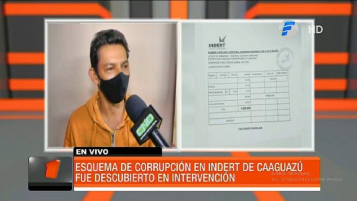 Intervienen Indert de Caaguazú por supuesto esquema de corrupción.