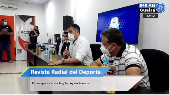 Marcelo Acosta es jugador de Guaireña afirma Luis Cáceres