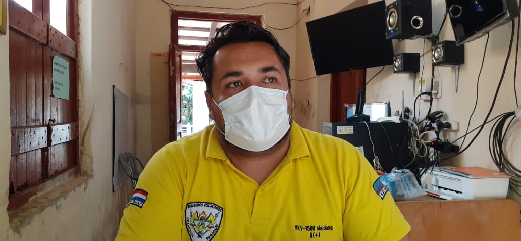 Bomberos Amarillos de Villarrica tuvieron 20 servicios en la semana.