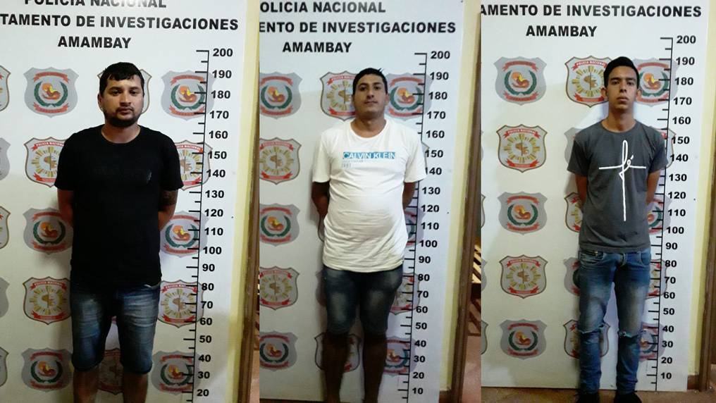 Integrantes del PCC fueron aprehendidos en Pedro Juan Caballero.