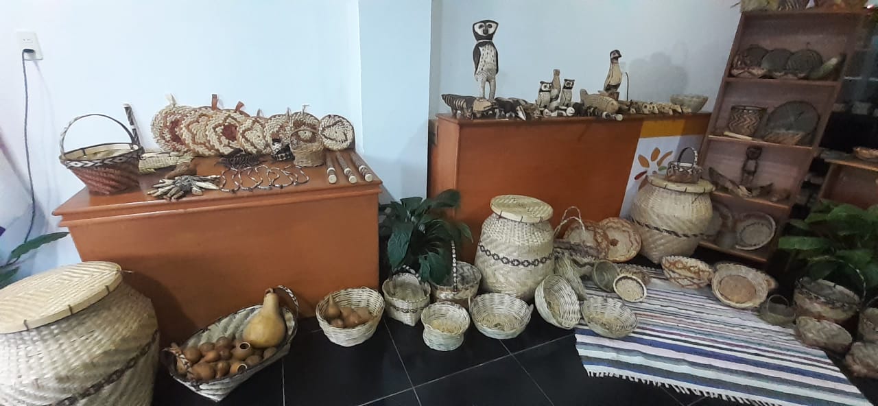 Feria de artesanía Indígena en Villarrica