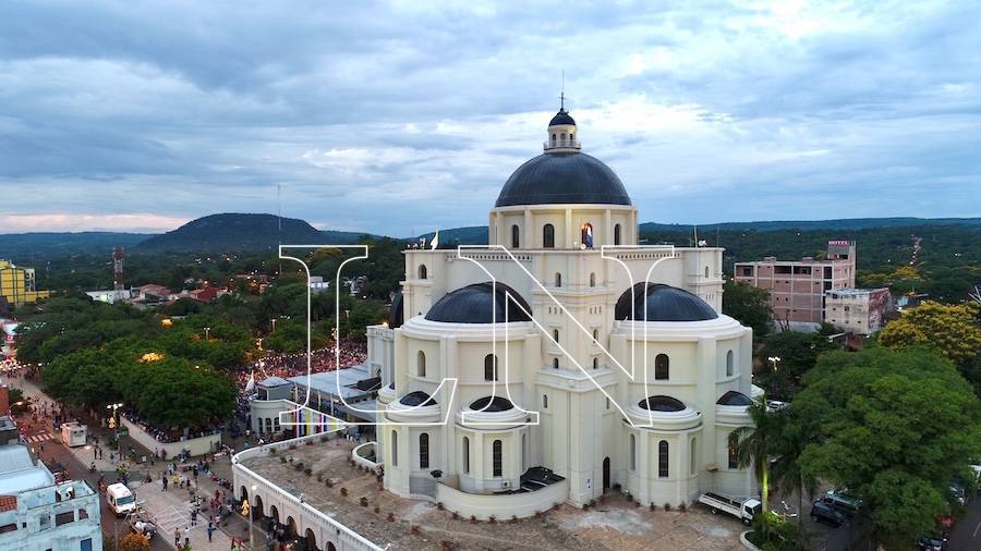 Establecen fase 0 alrededor de la Basílica de Caacupé por dos días.