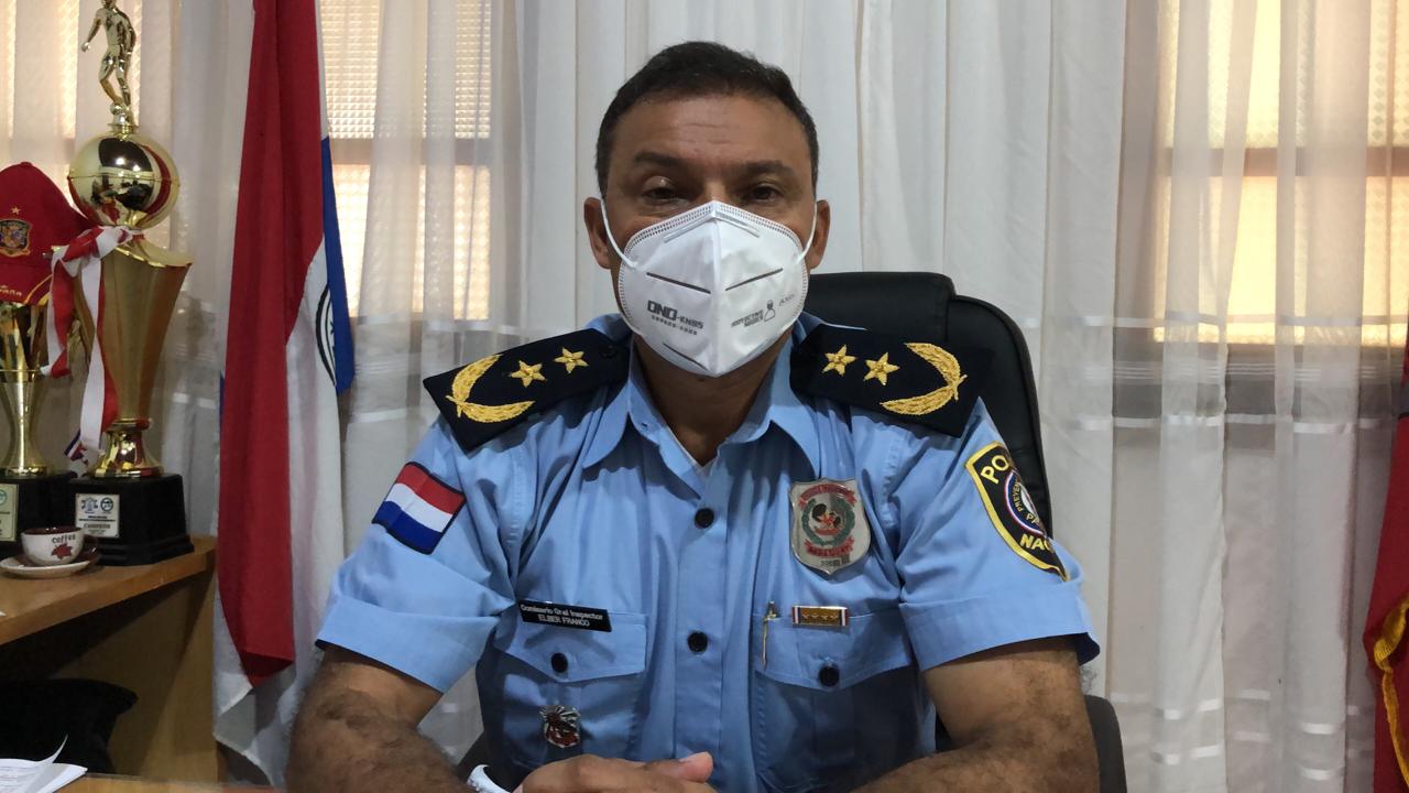 Policía Nacional de Villarrica con algunos sobresaltos durante la Semana Santa.