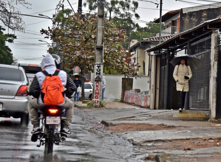 Clima frío y lluvioso para este jueves, con máximas de 16ºC