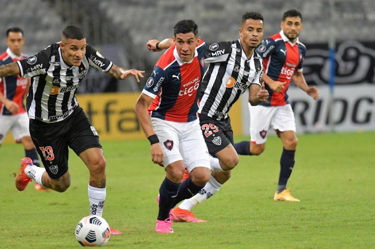 Cerro Porteño cae por goleada ante Atlético Mineiro