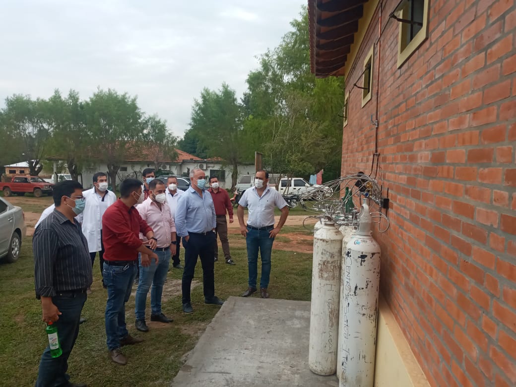 En Paso Yobai colocaron 8 bocas de oxígeno.