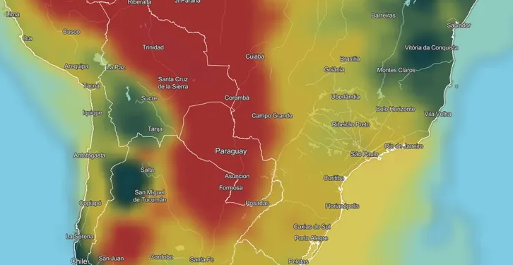 Aire contaminado, humo y viento norte: Piden cerrar ventanas y usar mascarillas.