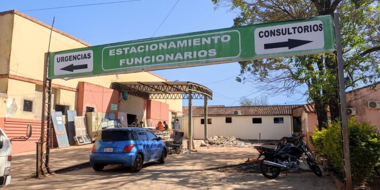 Refacciones introducidas en Hospital Regional estan en un 80% de avance.