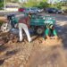 Municipalidad avanza en construcción de empedrados en varios puntos de la ciudad de Villarrica.