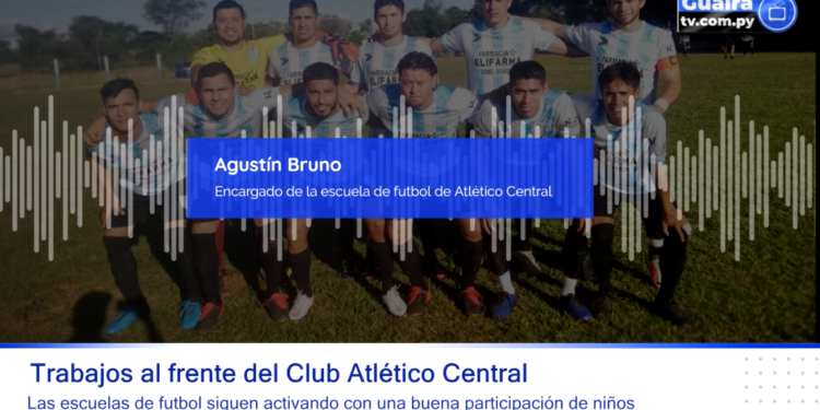 Club Atlético Central sigue entrenando a futuras promesas del fútbol guaireño.