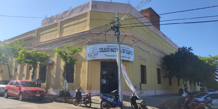 Colegio Nacional de Villarrica cuenta con alrededor de 800 alumnos inscriptos.