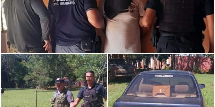 Aprehensión por presunto abigeo y recuperación de animal en Guairá.