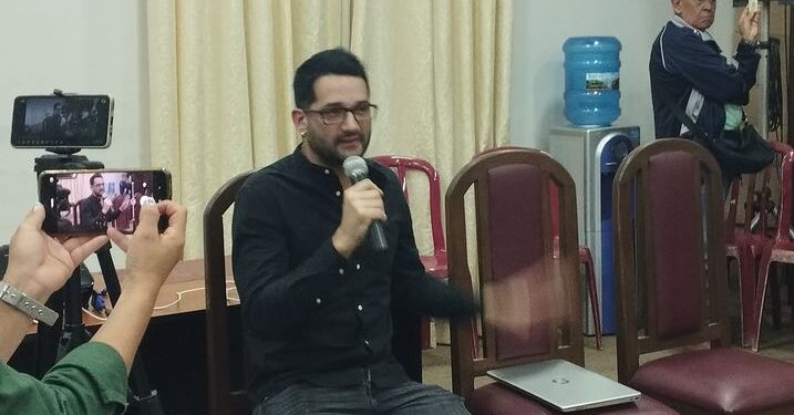 Se ha presentado ante la Junta Municipal el Presidente de la Comisión de los Carnavales Guaireños 2023.