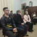 Dirigentes de comparsas de los Carnavales Guaireños 2023 presentes ante el pleno de la Junta Municipal.