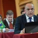 Parlasurianos protestan por cobro de peaje en la hidrovía.