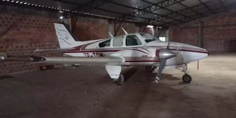 Intentan robar avioneta de cuñada del gobernador de San Pedro, Freddy D’Ecclesiis.