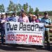 PRODUCTORES DE PAPA SE MANIFESTARON EN LA COLMENA
