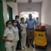CONSEJO LOCAL DE SALUD DE VILLARRICA ENTREGA 5 CARRITOS PARA LIMPIEZA DEL HOSPITAL REGIONAL