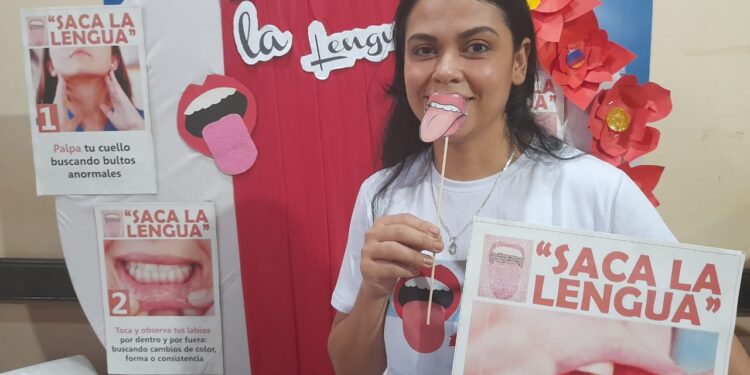 SACA LA LENGUA AL CÁNCER BUCAL.