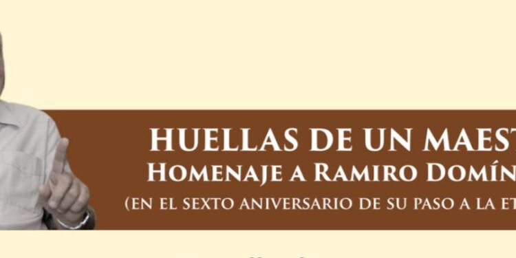 PRESENTAN LIBRO HOMENAJE A RAMIRO DOMINGUEZ